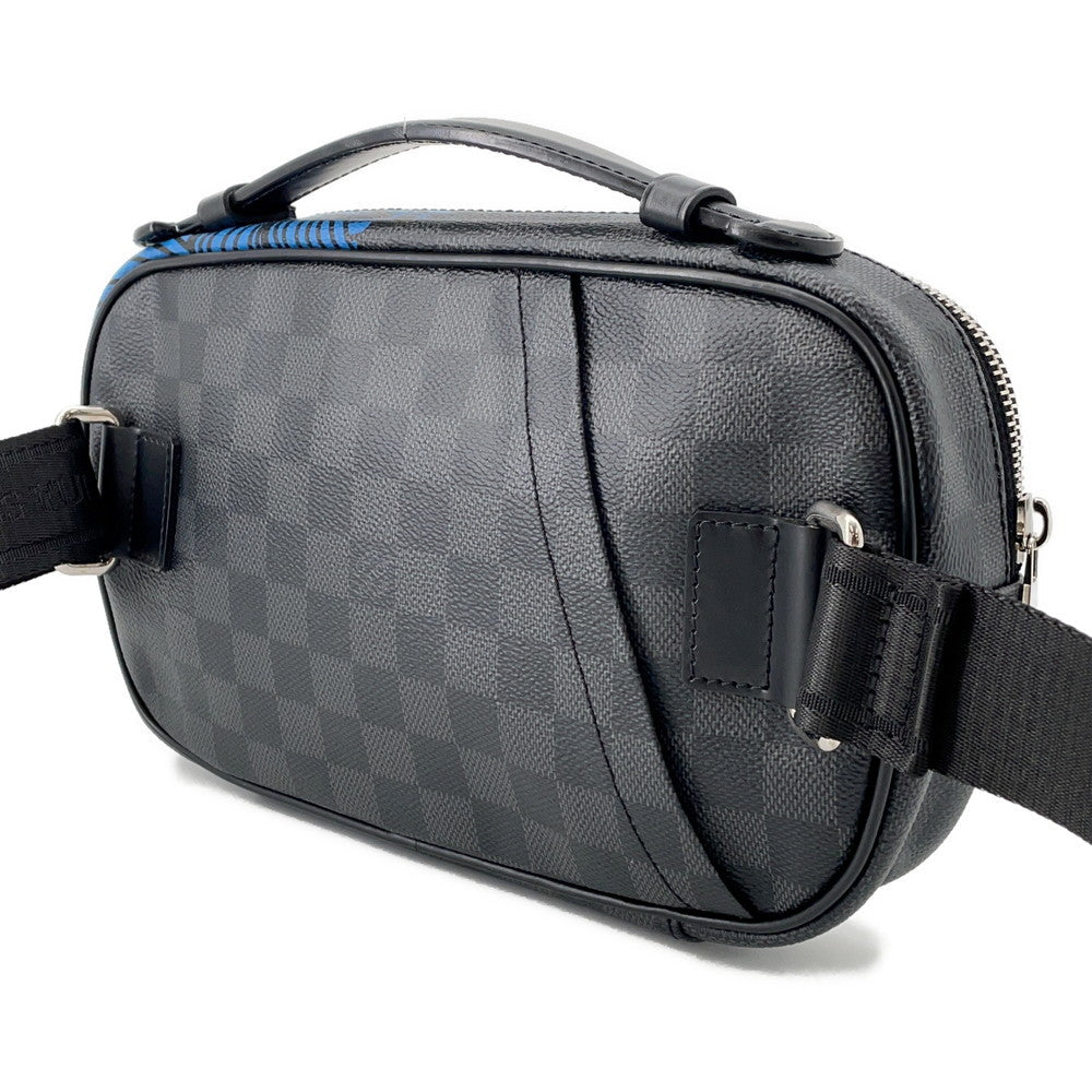 LOUIS VUITTON Christopher Nemeth Ambler Noir BlueN41708 Damier Graphite