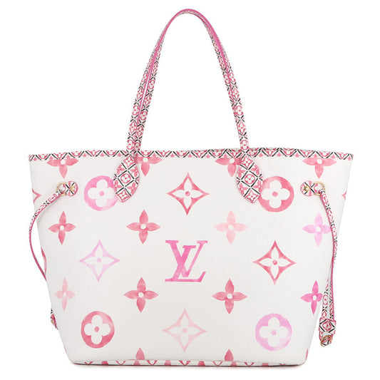 LOUIS VUITTON Neverfull RoseM22980 Monogram Visor Pool Size MM
