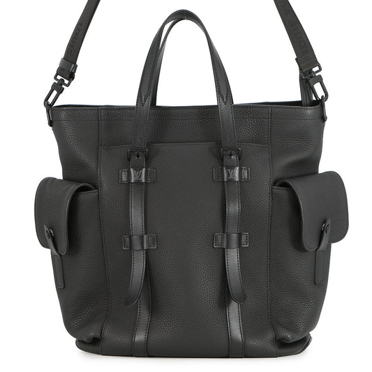 LOUIS VUITTON Christopher Tote NoirM58479 Taurillon Leather