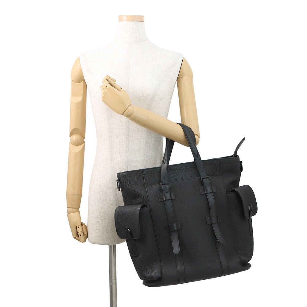 LOUIS VUITTON Christopher Tote NoirM58479 Taurillon Leather