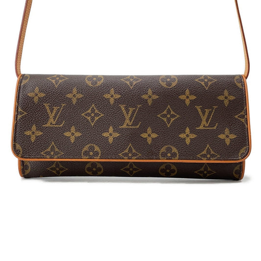 LOUIS VUITTON Pochette Twin BeigeM51852 Monogram Size GM