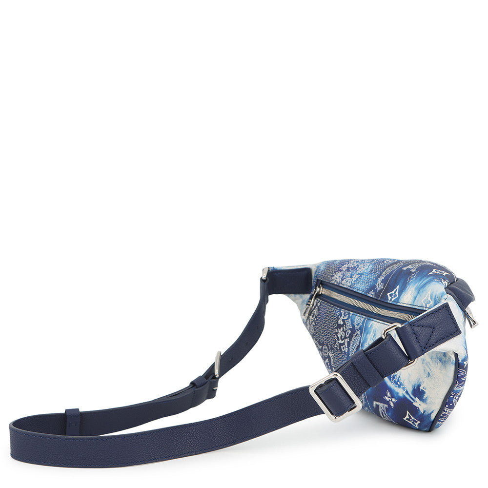LOUIS VUITTON Discovery Bumbag BlueM20587 Monogram Bandana Size PM