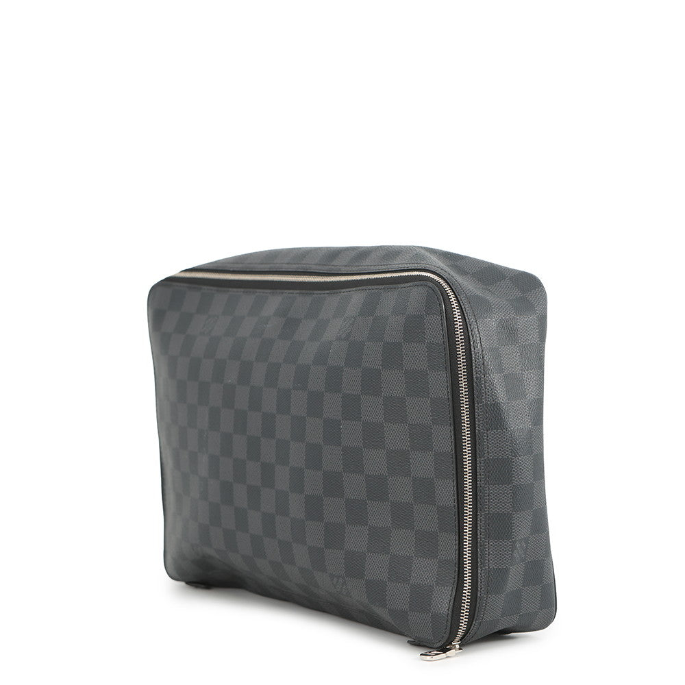 LOUIS VUITTON Cube de Langemont NoirN40185 Damier Graphite Size GM
