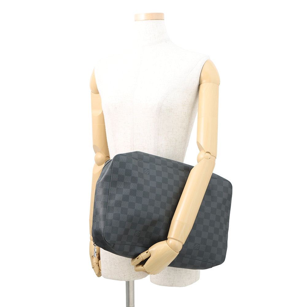 LOUIS VUITTON Cube de Langemont NoirN40185 Damier Graphite Size GM