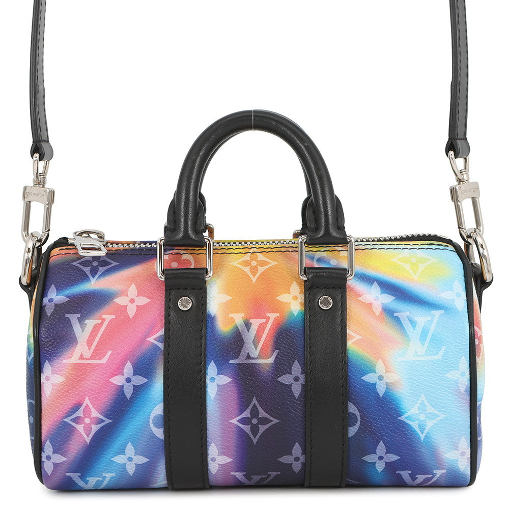 LOUIS VUITTON Keepall XS Multicolor NoirM80953 Monogram Sunset Canvas Size XS