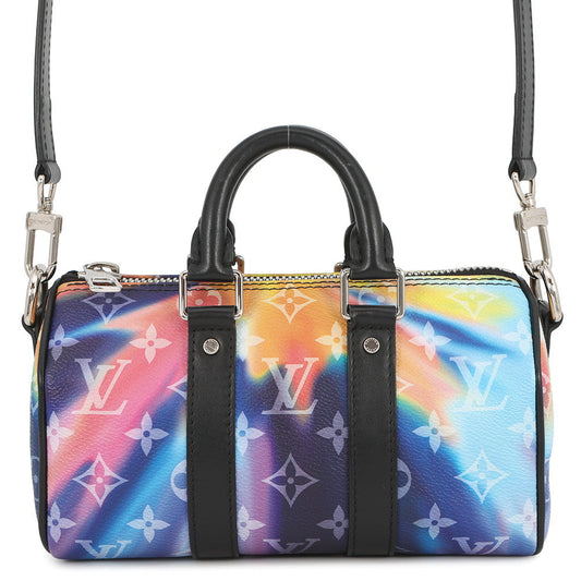 LOUIS VUITTON Keepall XS Multicolor NoirM80953 Monogram Sunset Canvas Size XS