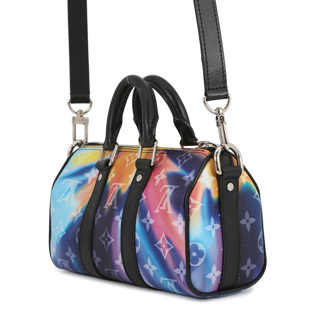 LOUIS VUITTON Keepall XS Multicolor NoirM80953 Monogram Sunset Canvas Size XS