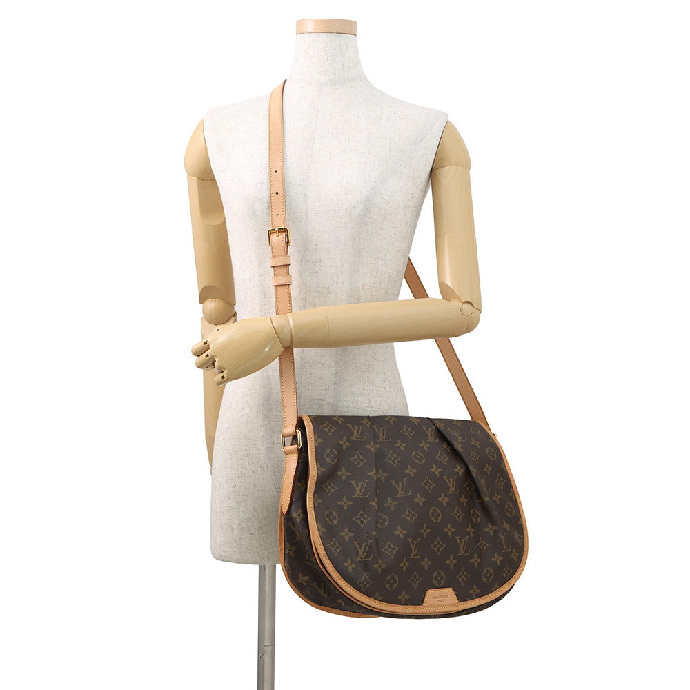 LOUIS VUITTON Menilmontant BrownM40473 Monogram Size MM