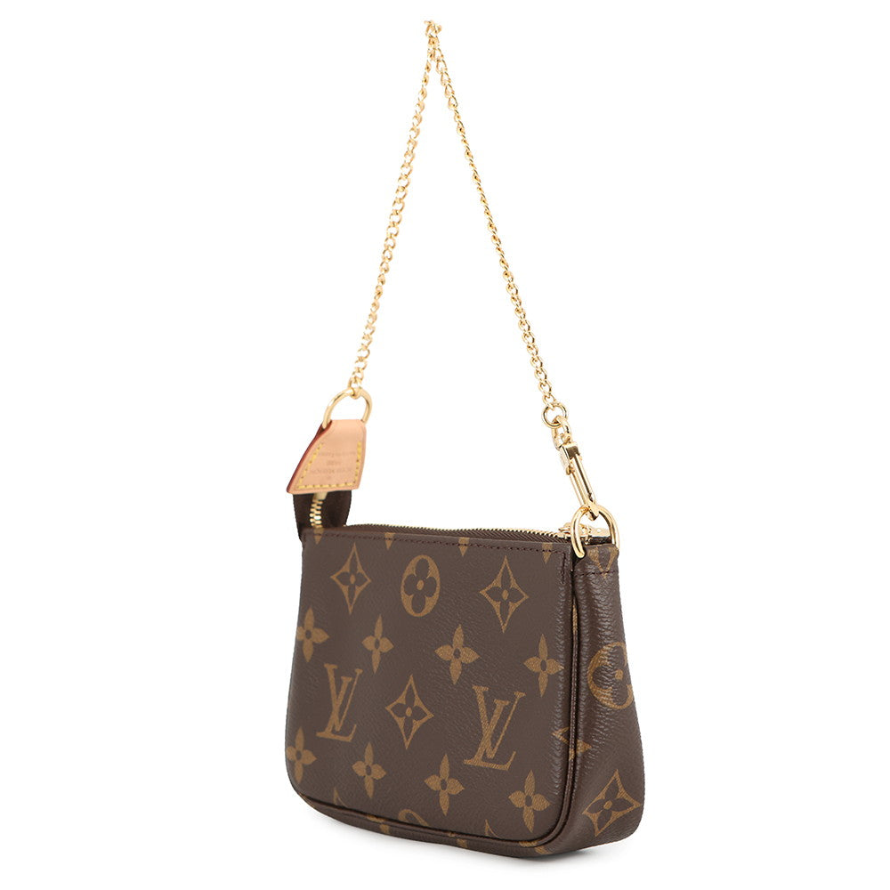 LOUIS VUITTON Mini Pochette Accessoires BrownM58009 Monogram