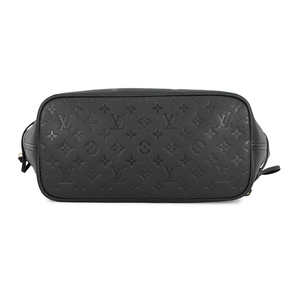 LOUIS VUITTON Neverfull NoirM45685 Monogram Empreinte Leather Size MM