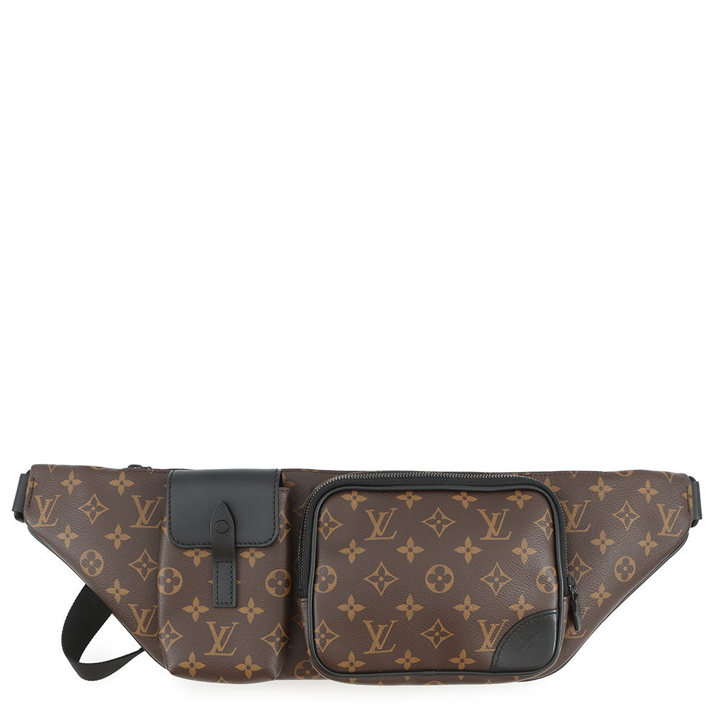 LOUIS VUITTON Christopher Bumbag NoirM45337 Monogram Macassar Canvas