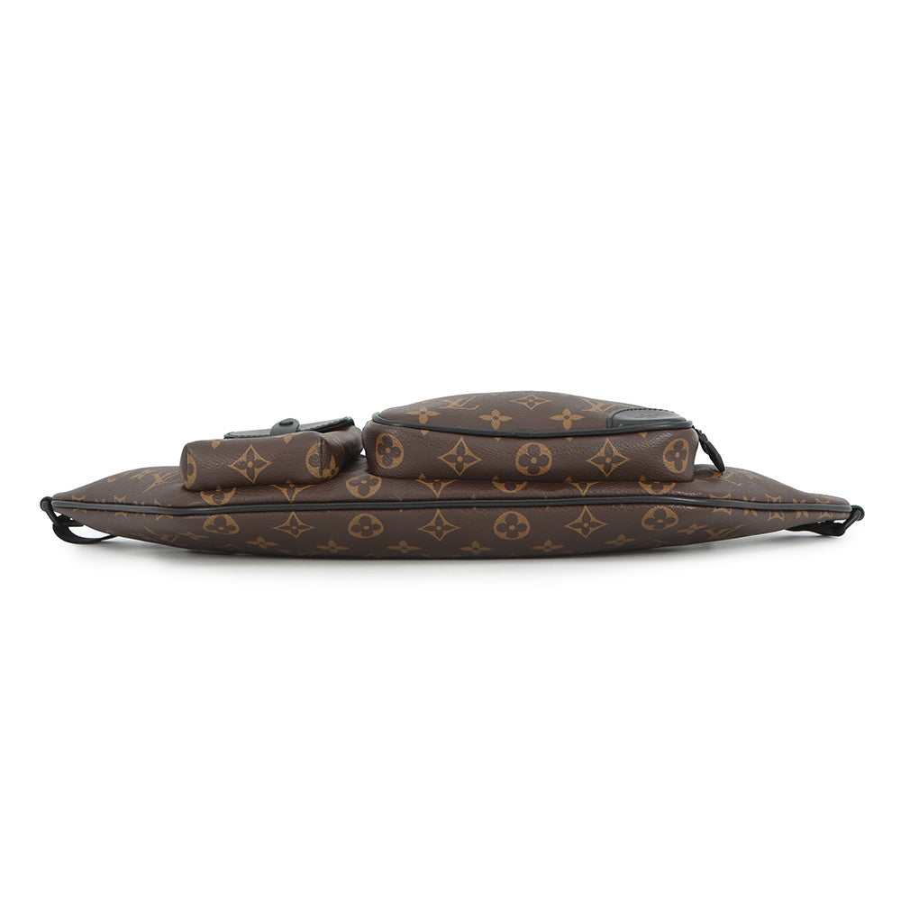 LOUIS VUITTON Christopher Bumbag NoirM45337 Monogram Macassar Canvas