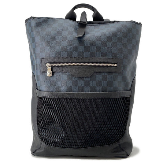 LOUIS VUITTON Match Point Backpack Navy NoirN40009 Damier Cobalt Canvas
