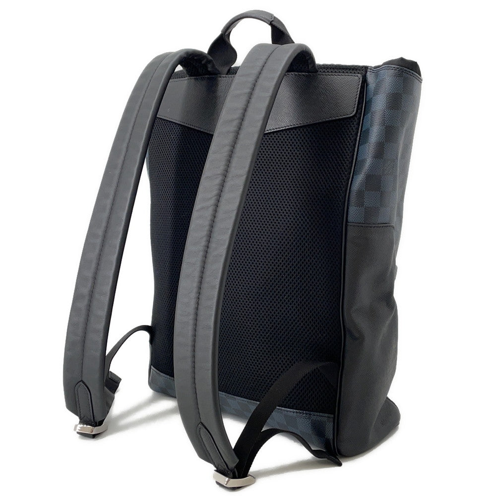 LOUIS VUITTON Match Point Backpack Navy NoirN40009 Damier Cobalt Canvas