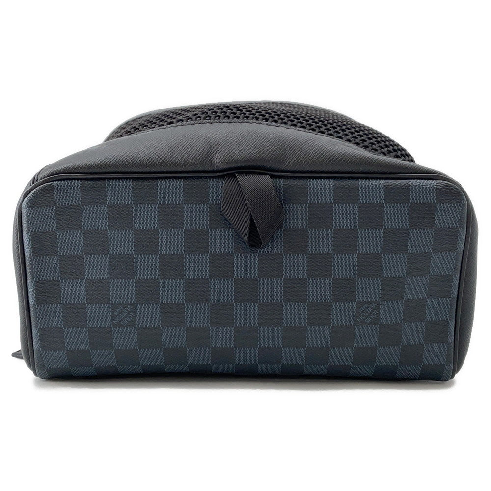 LOUIS VUITTON Match Point Backpack Navy NoirN40009 Damier Cobalt Canvas