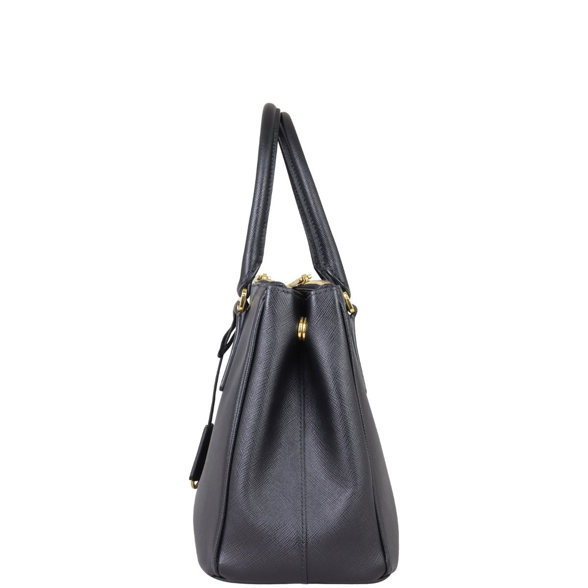 Prada Saffiano Lux Galleria Double Zip Tote Small