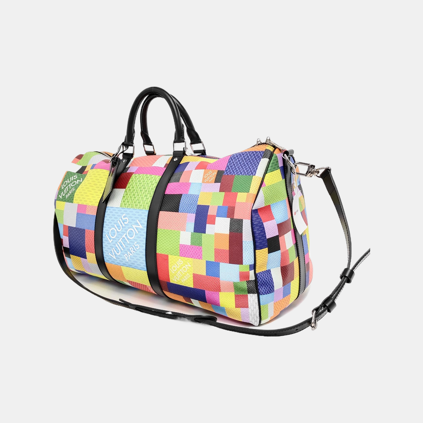  Louis Vuitton Keepall Bandouliere 50 Damier Graphite Multicolor