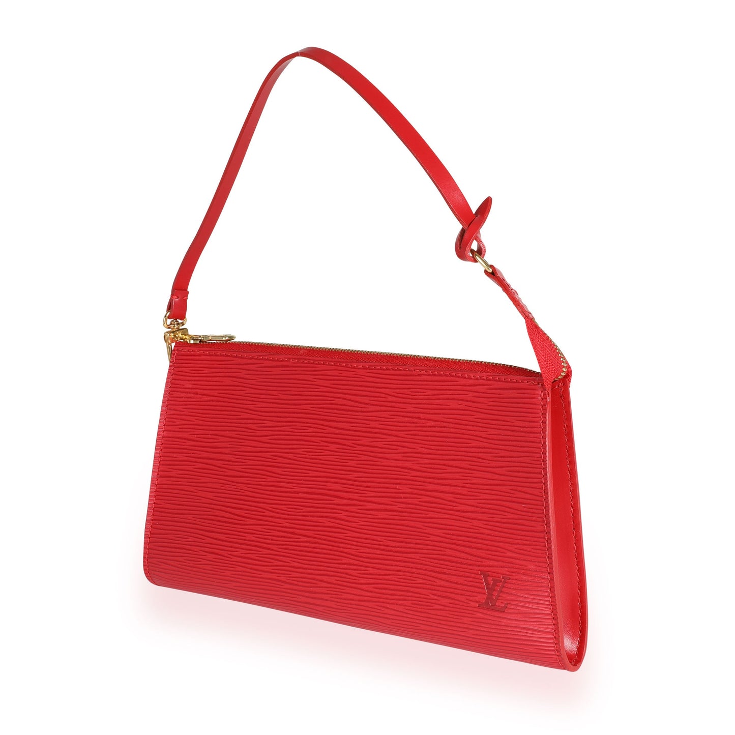 Louis Vuitton Coquelicot Epi Leather Pochette Accessoires 24