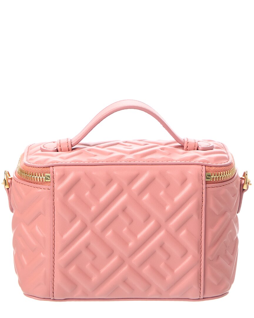 Fendi Ff Leather Vanity Case