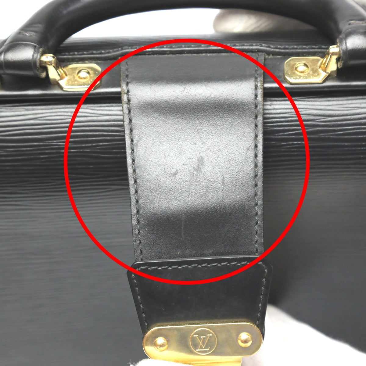 LOUIS VUITTON Business bag M54352 Epi Leather black Briefcase Epi Fermoire mens