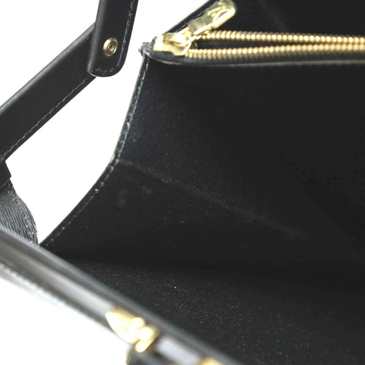 LOUIS VUITTON Business bag M54352 Epi Leather black Briefcase Epi Fermoire mens