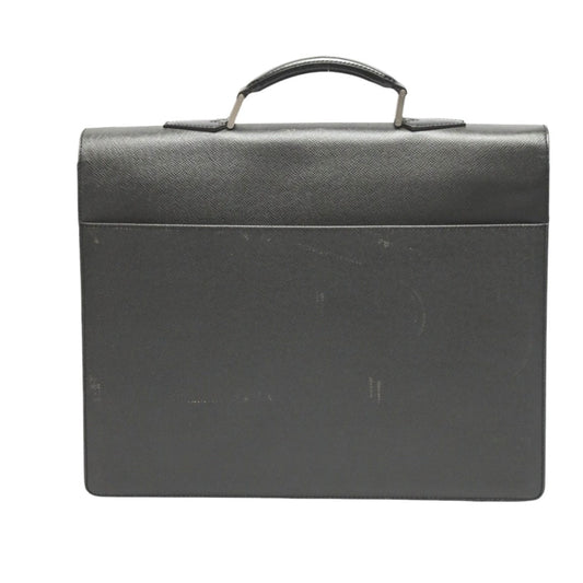 LOUIS VUITTON Handbag M30032 Taiga black Documents bag Taiga Serviet Moskova mens