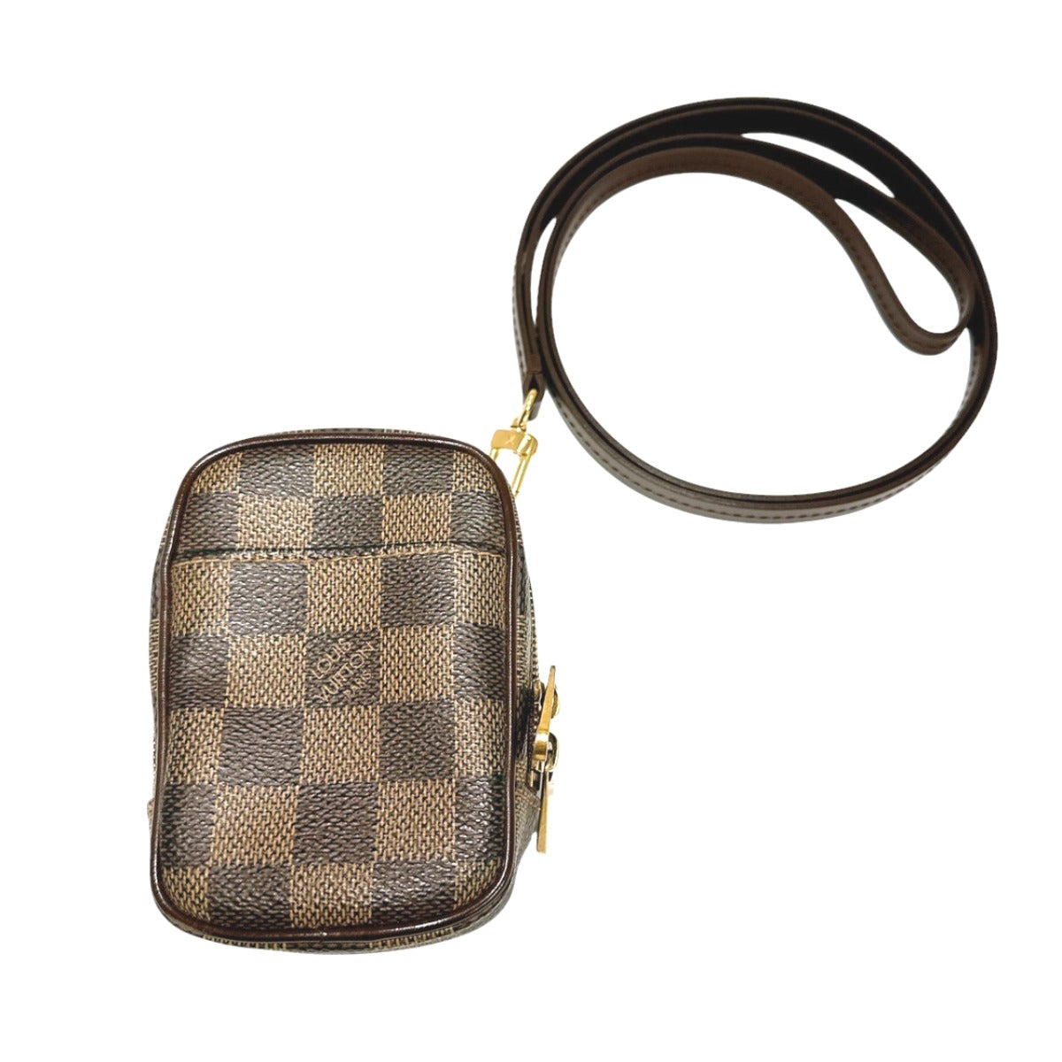 LOUIS VUITTON Shoulder Bag ‚m61737 Damier canvas Brown Pouch Damier Okapi GM mens