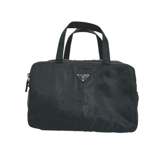 PRADA Handbag Nylon black Handbag Nylon Women