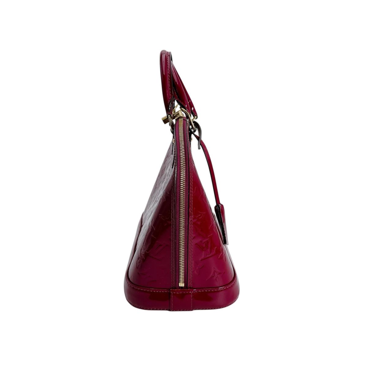 LOUIS VUITTON Handbag Monogram Vernis Rose and Ding Vernis Alma PM