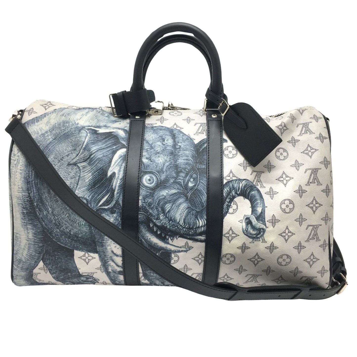 LOUIS VUITTON Keepall Bandouliere 45 Travel Handbag