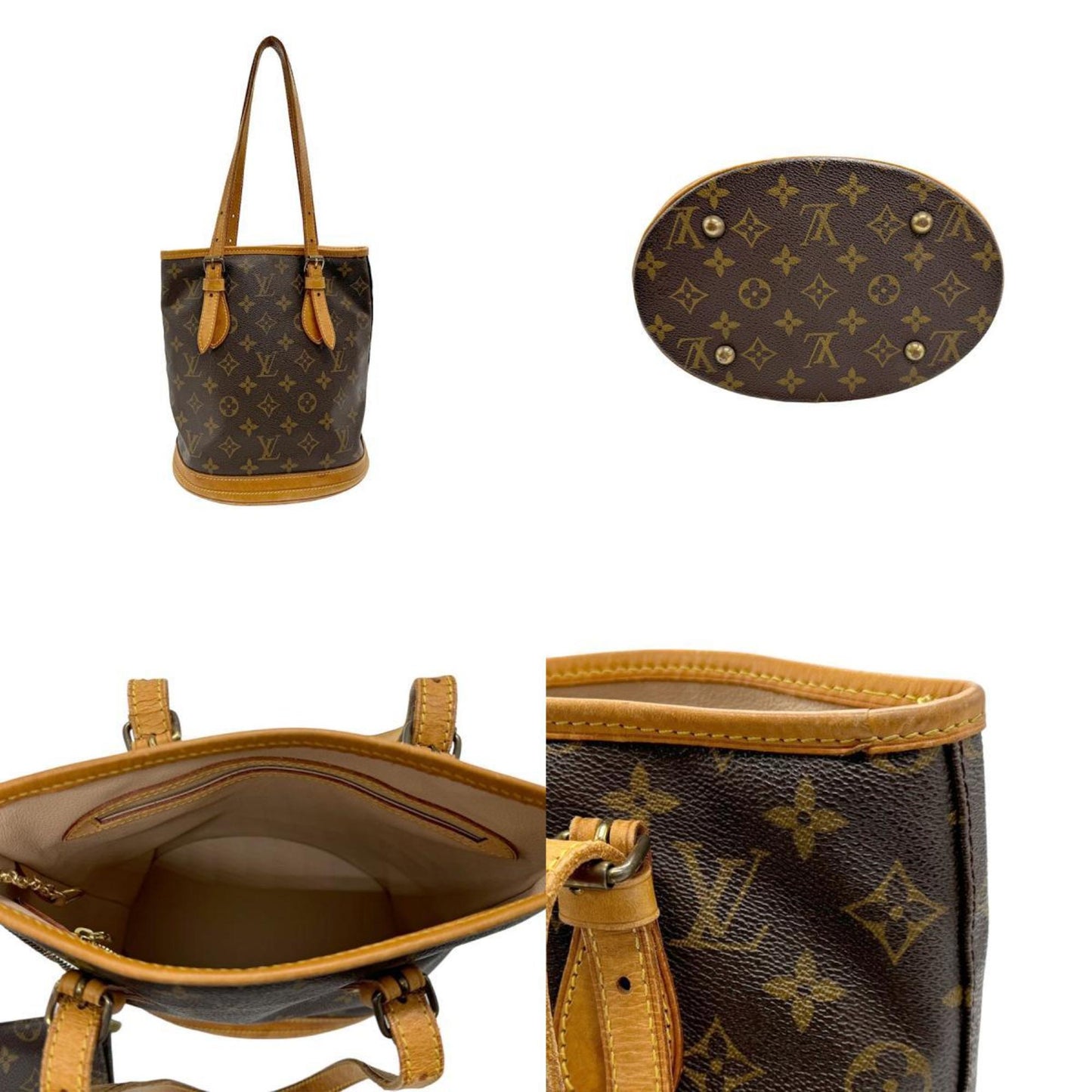 LOUIS VUITTON Bucket Shoulder Bag