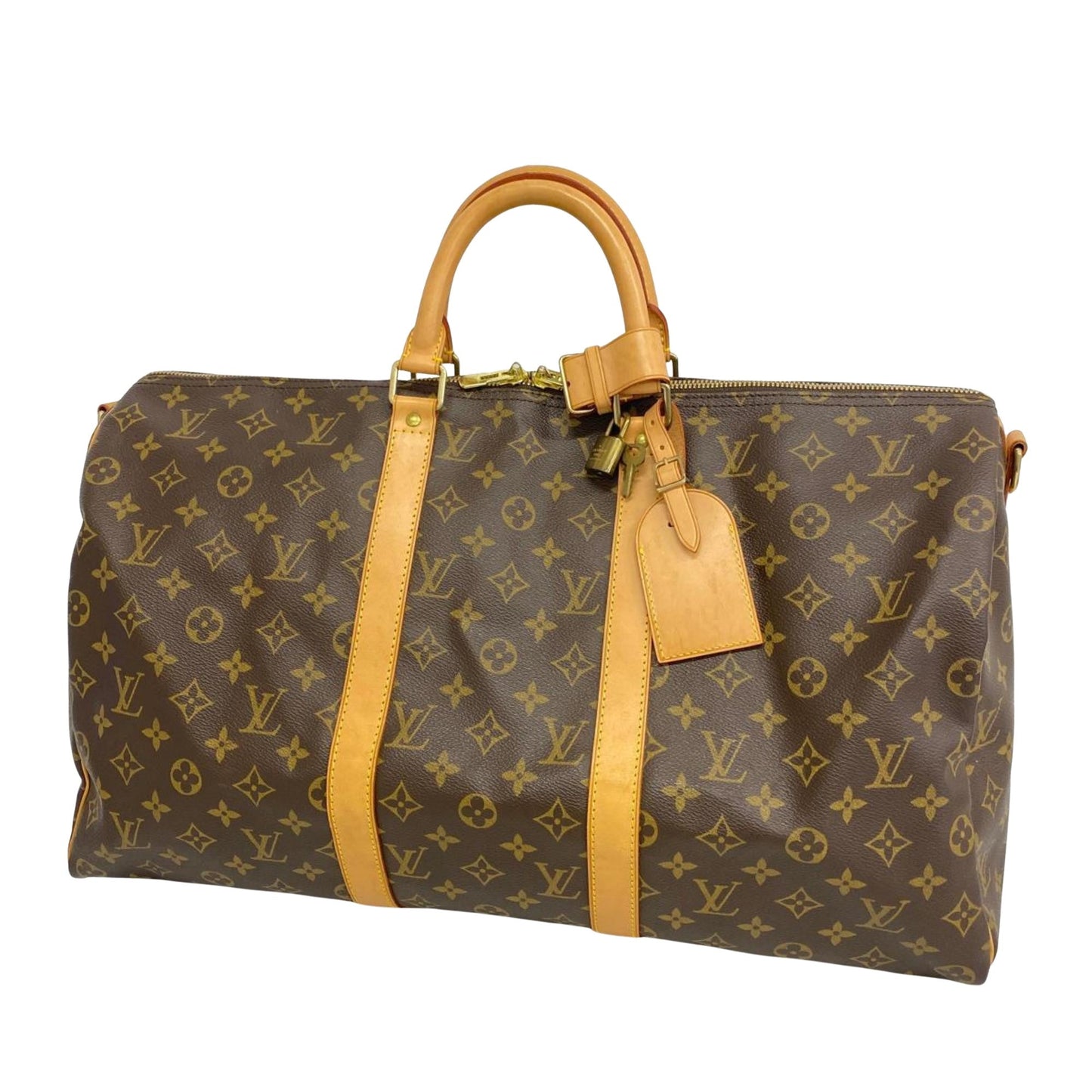 LOUIS VUITTON Keepall Bandouliere 50 Travel Handbag