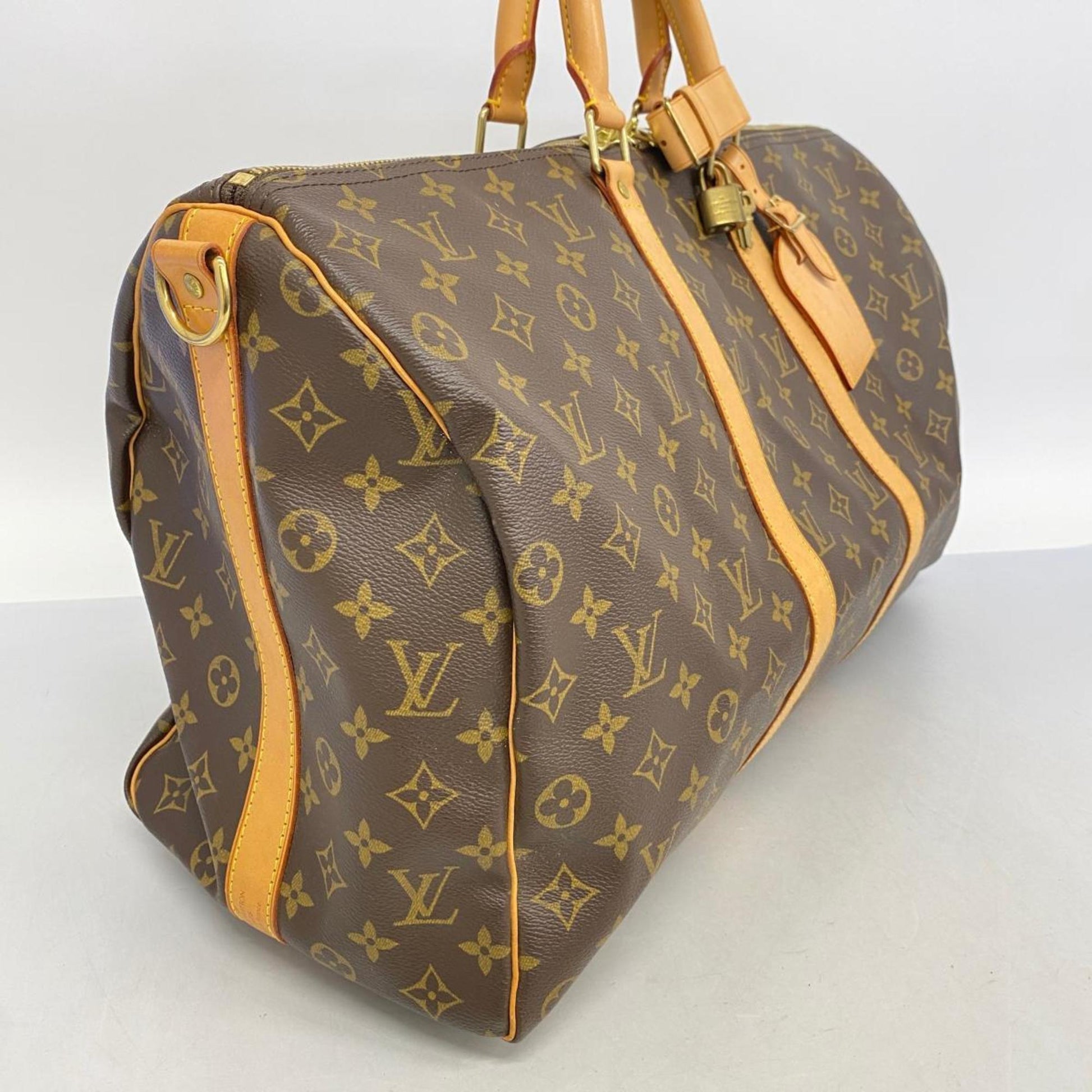 LOUIS VUITTON Keepall Bandouliere 50 Travel Handbag