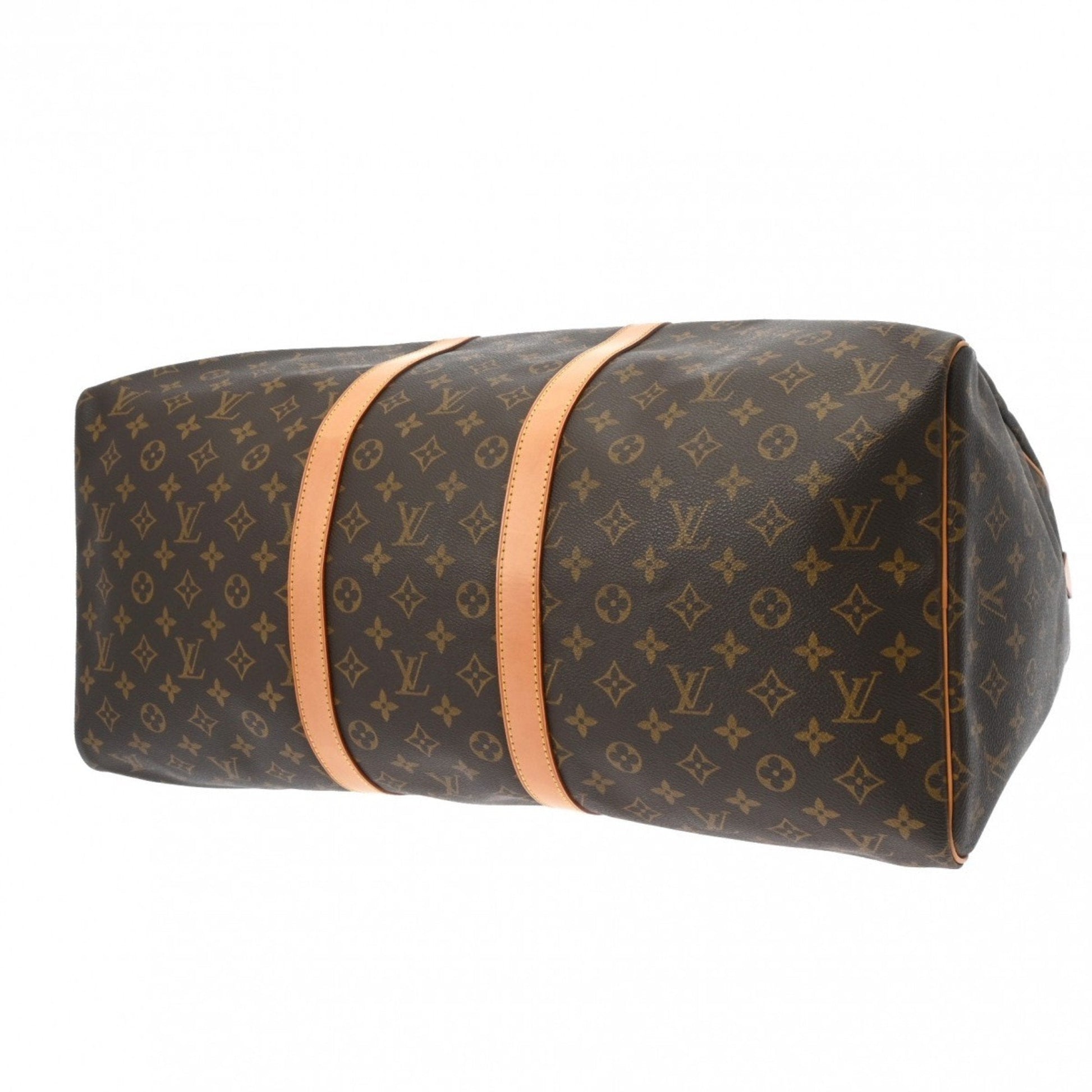 LOUIS VUITTON Keepall 55 Travel Handbag