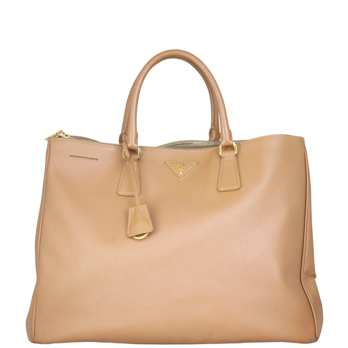 Prada Saffiano Lux Galleria Double Zip Tote Extra Large