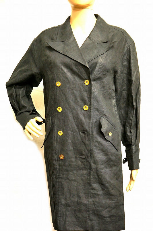 Chanel Linen Long Coat Handbag