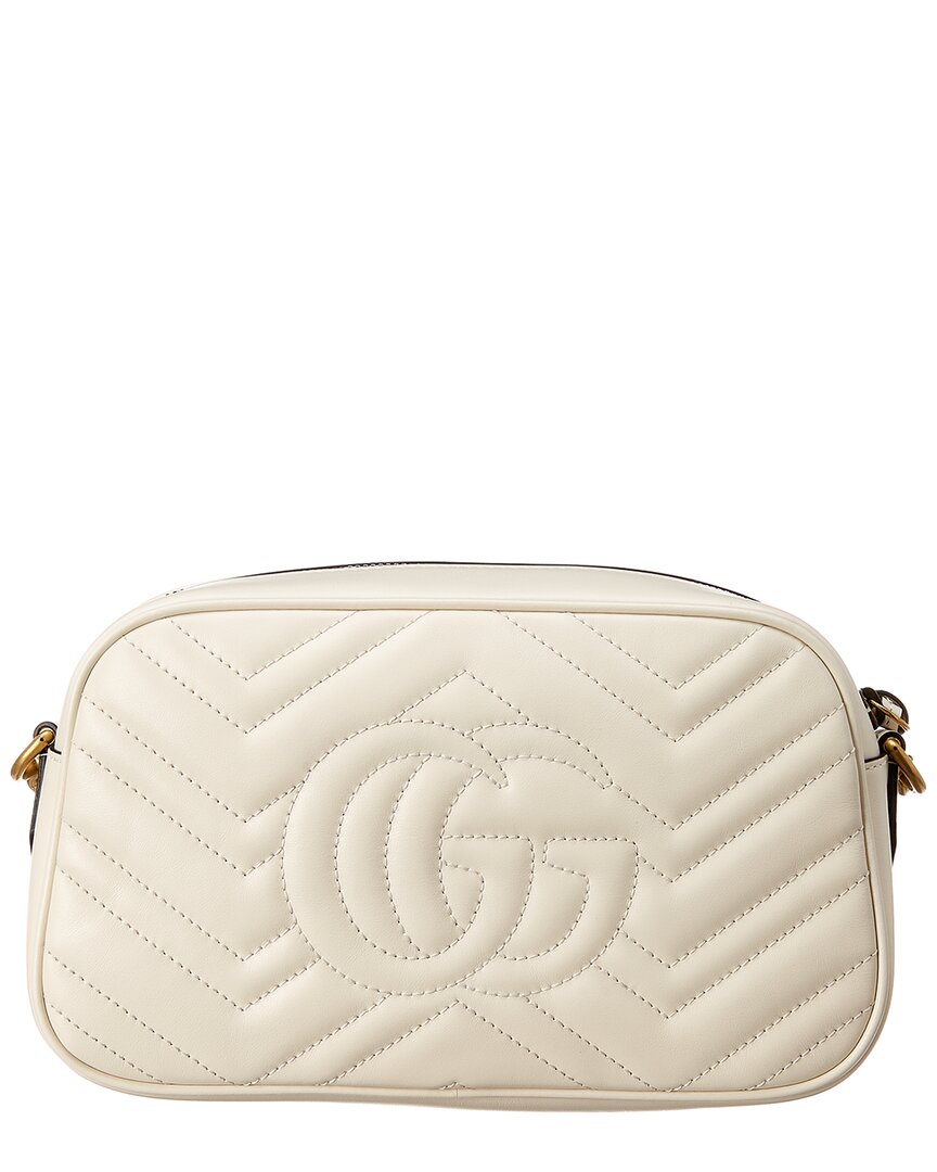 Gucci Gg Marmont Small Matelasse Leather Crossbody Camera Bag