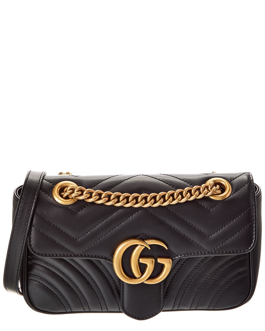 Gucci Gg Marmont Mini Matelasse Leather Shoulder Bag (  )