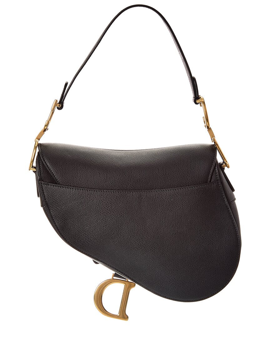 Dnu Dior Medium Saddle Leather Shoulder Bag ( )