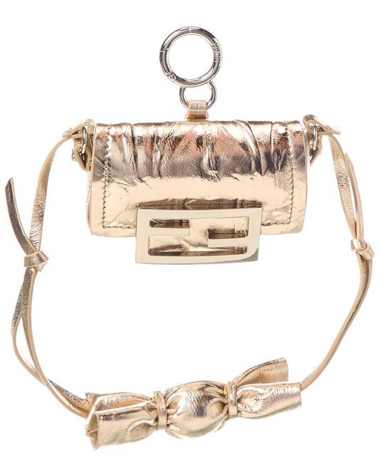 Fendi Baguette Nano Leather Charm