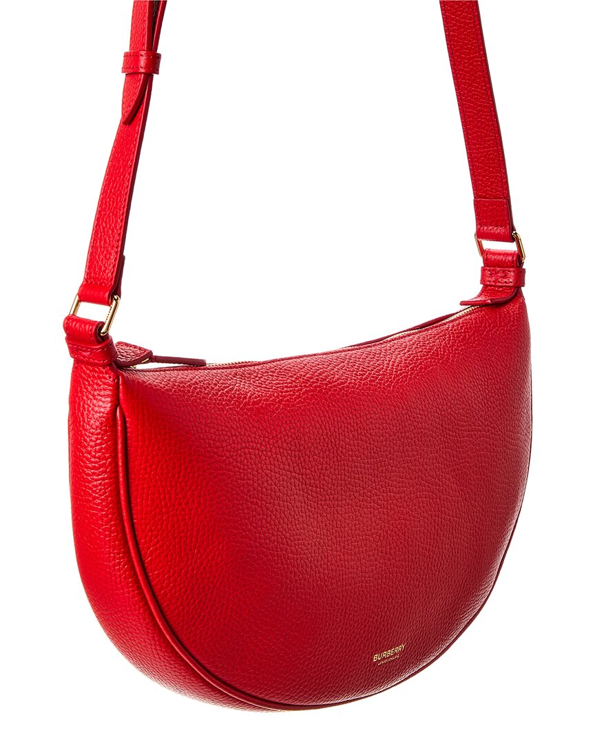 Burberry Logo Leather Shoulder Bag