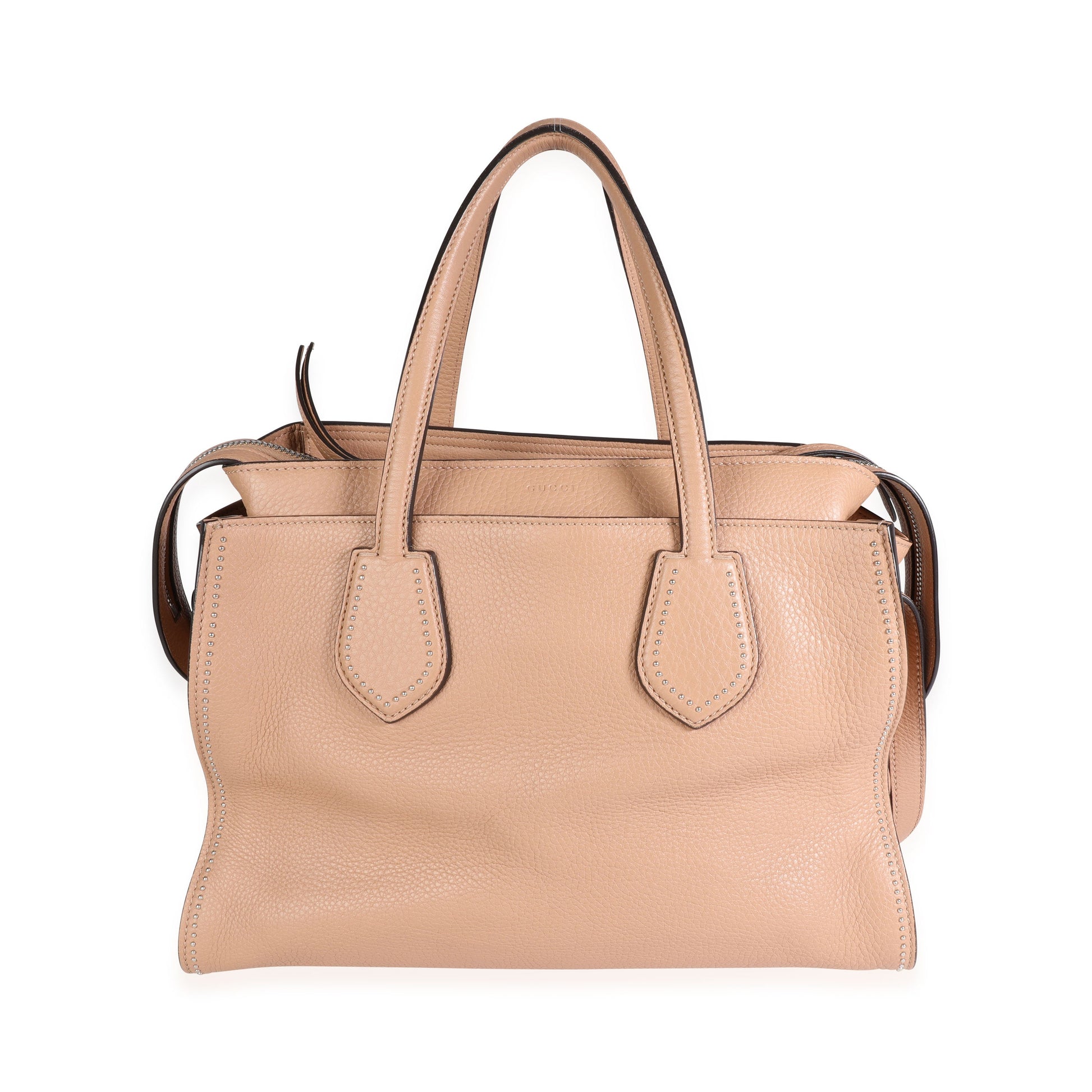Gucci Leather Top Handle Tote