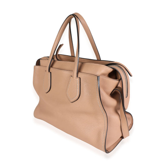 Gucci Leather Top Handle Tote