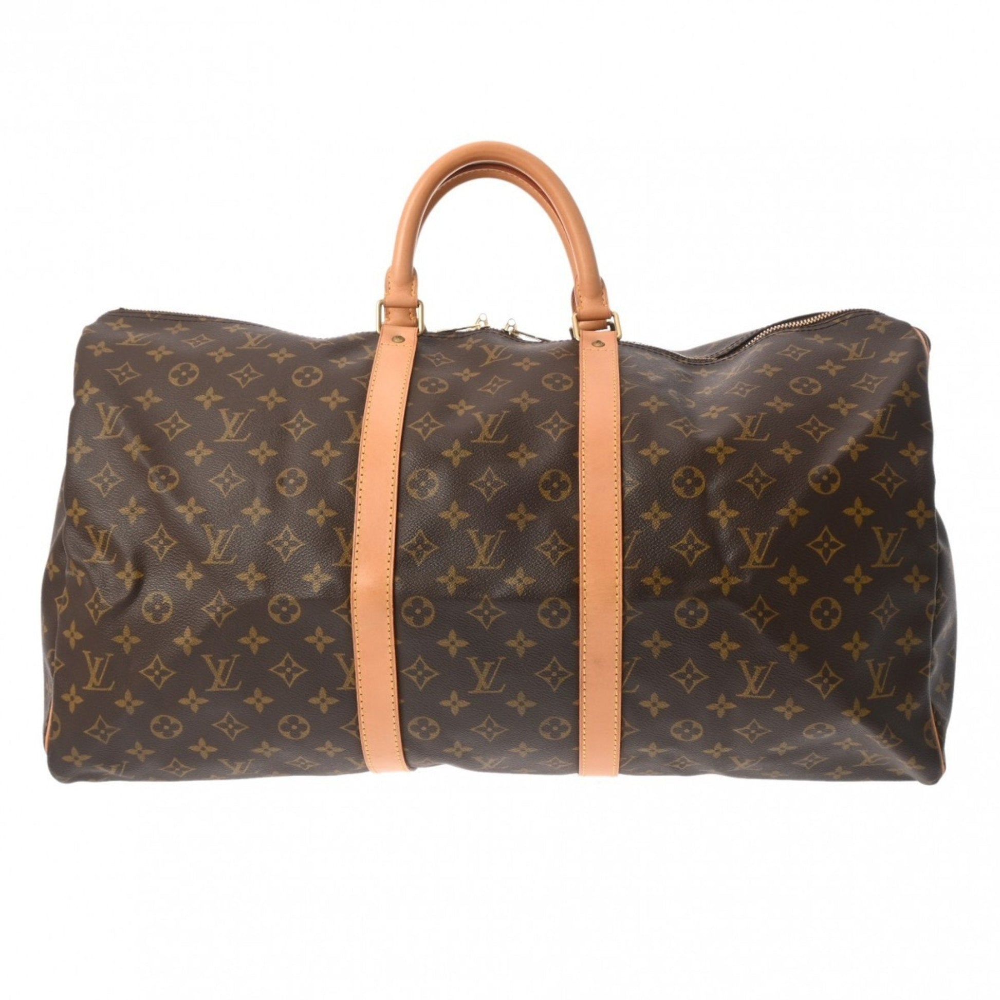 LOUIS VUITTON Keepall 55 Travel Handbag