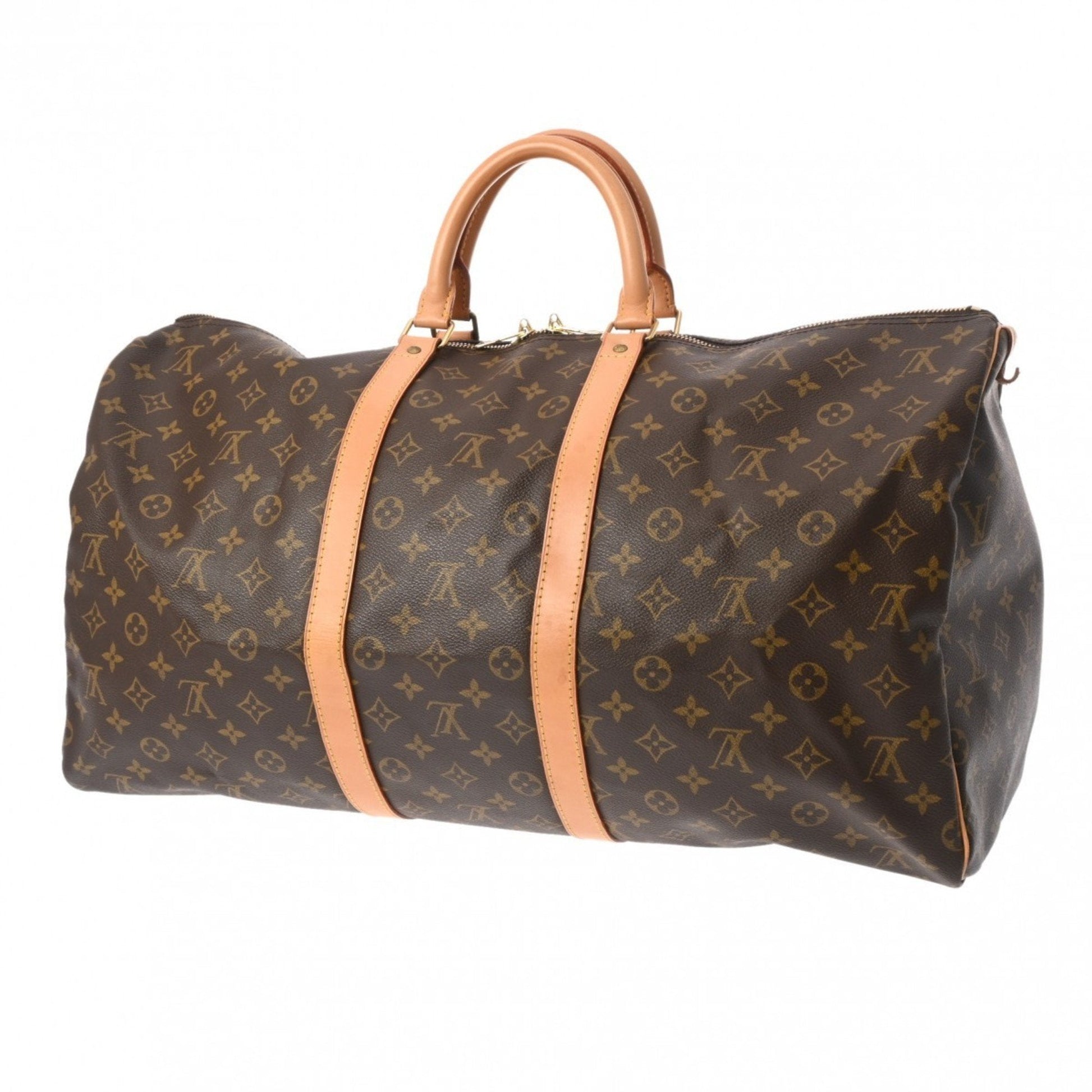 LOUIS VUITTON Keepall 55 Travel Handbag