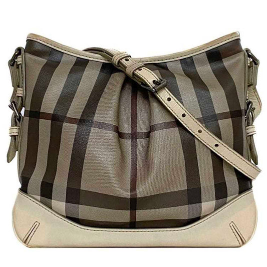 Burberry Smoke Check Shoulder Bag