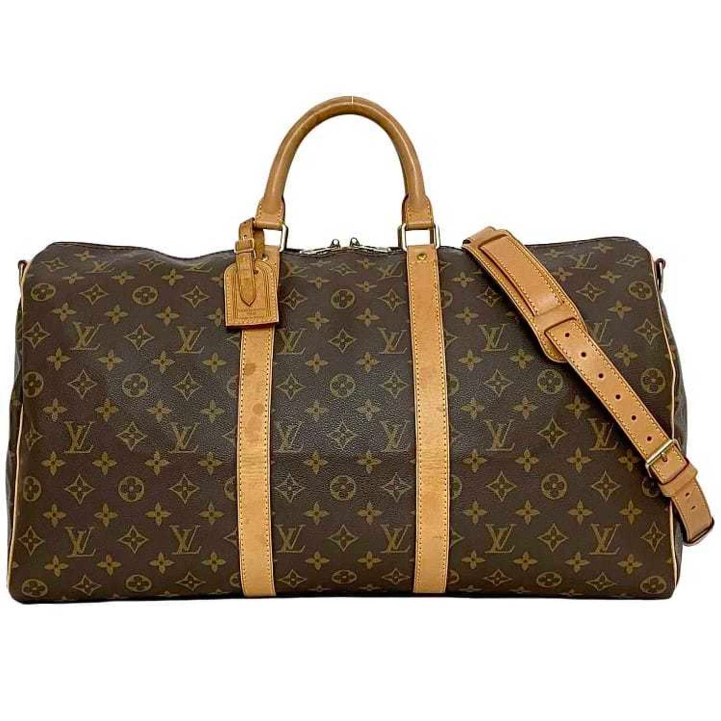 LOUIS VUITTON Keepall Bandouliere 50 Travel Handbag