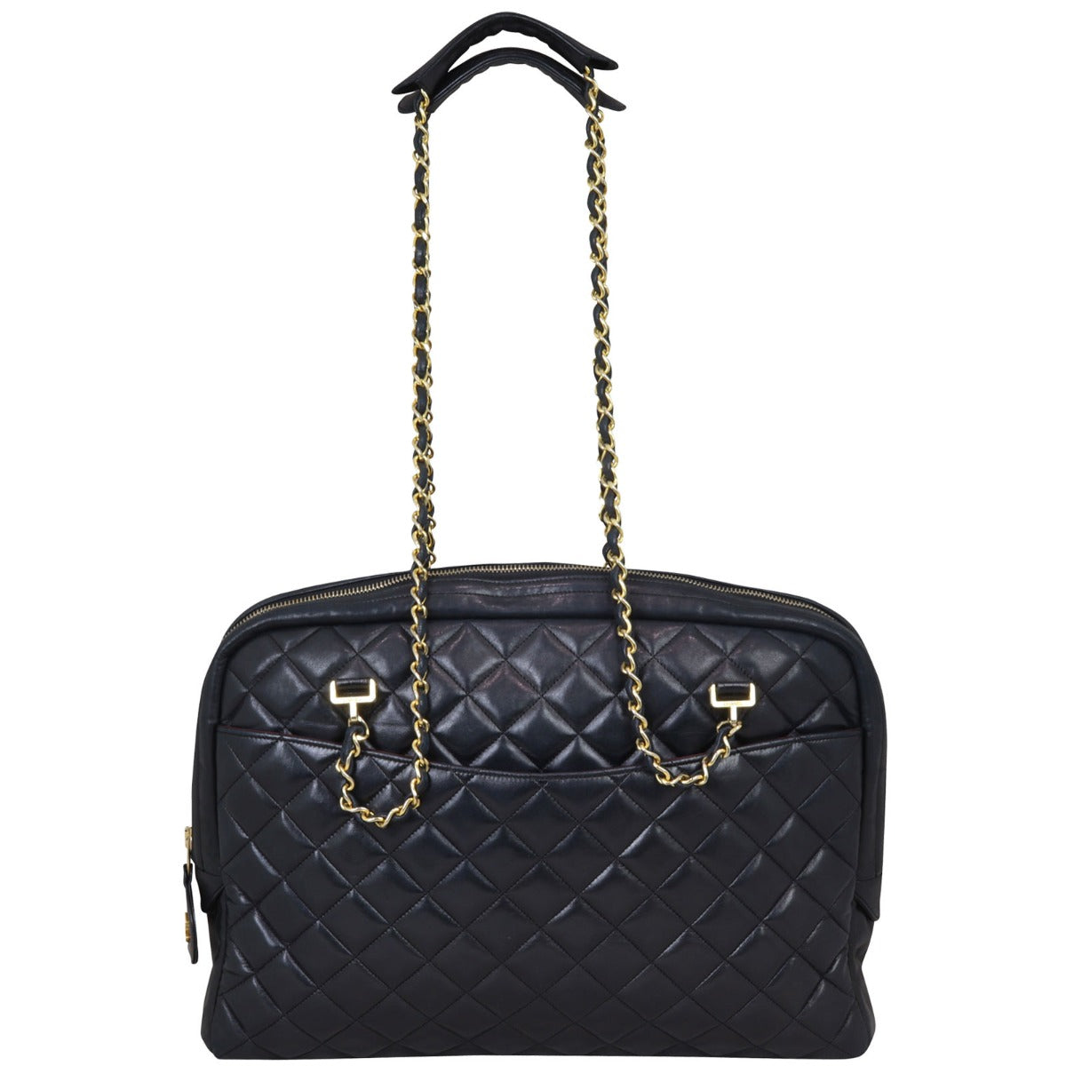 Chanel Quilted Lambskin Tote