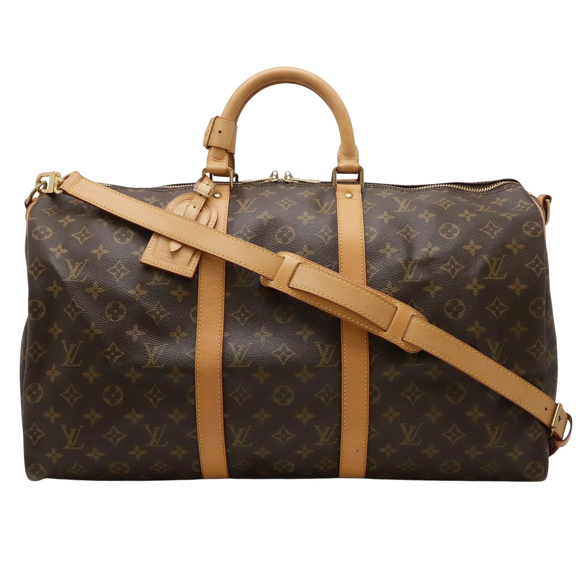 LOUIS VUITTON Keepall Bandouliere 50 Travel Handbag