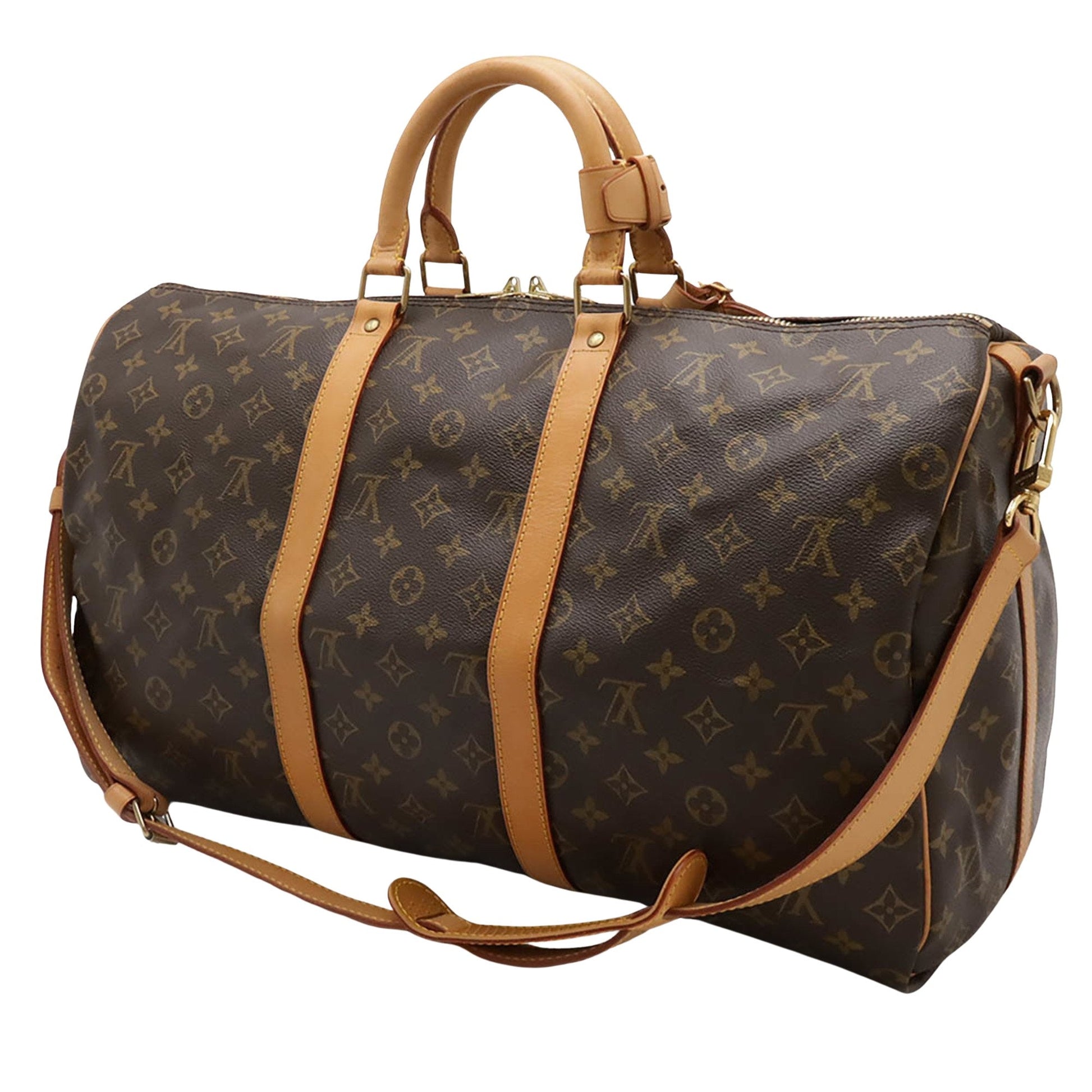 LOUIS VUITTON Keepall Bandouliere 50 Travel Handbag